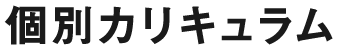 個別カリキュラム