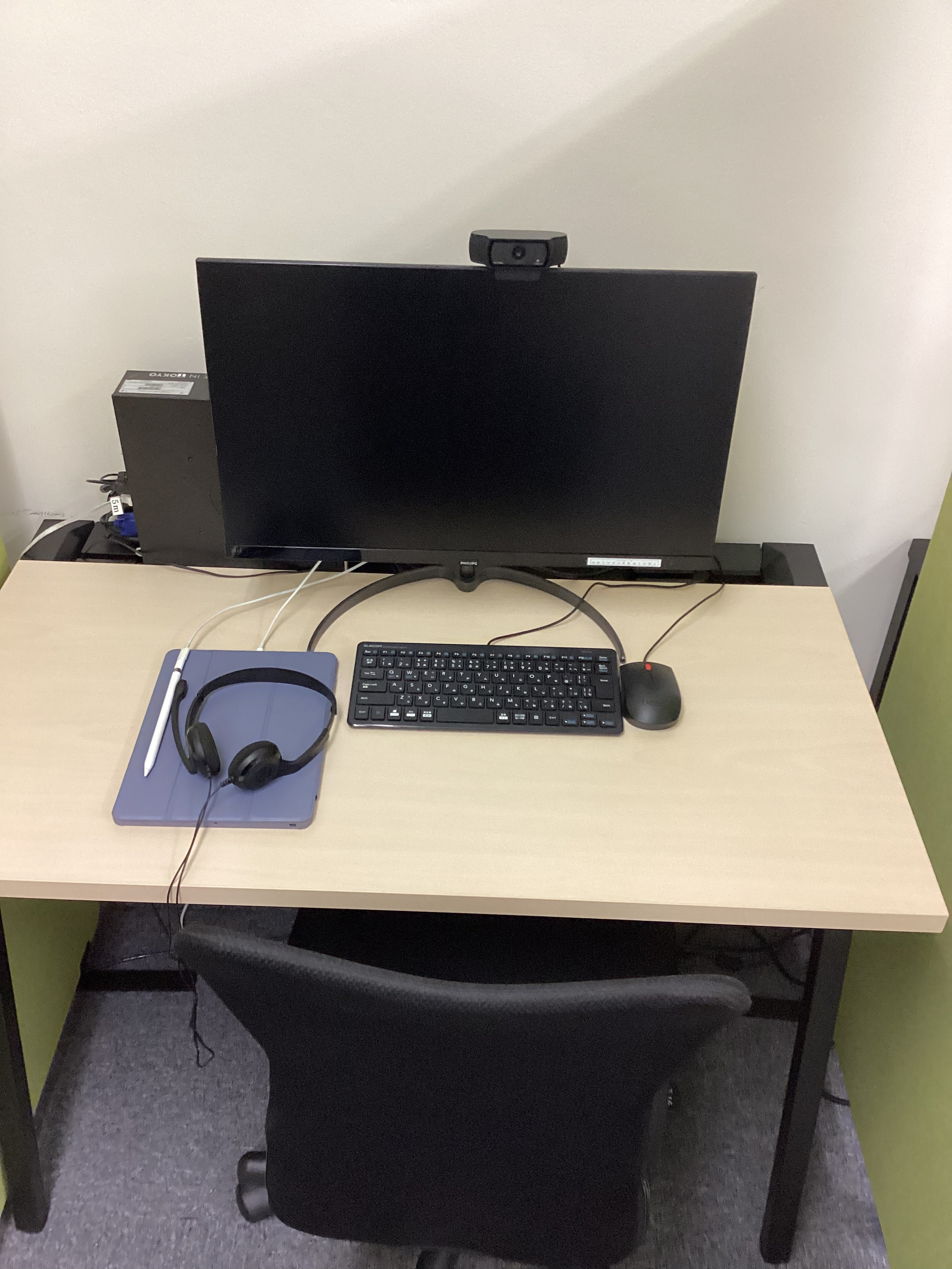 ②授業用ブース