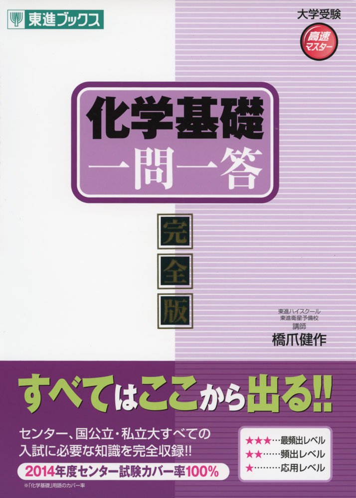 化学基礎一問一答(完全版)の使い方・レベル・勉強法など特徴を徹底解説