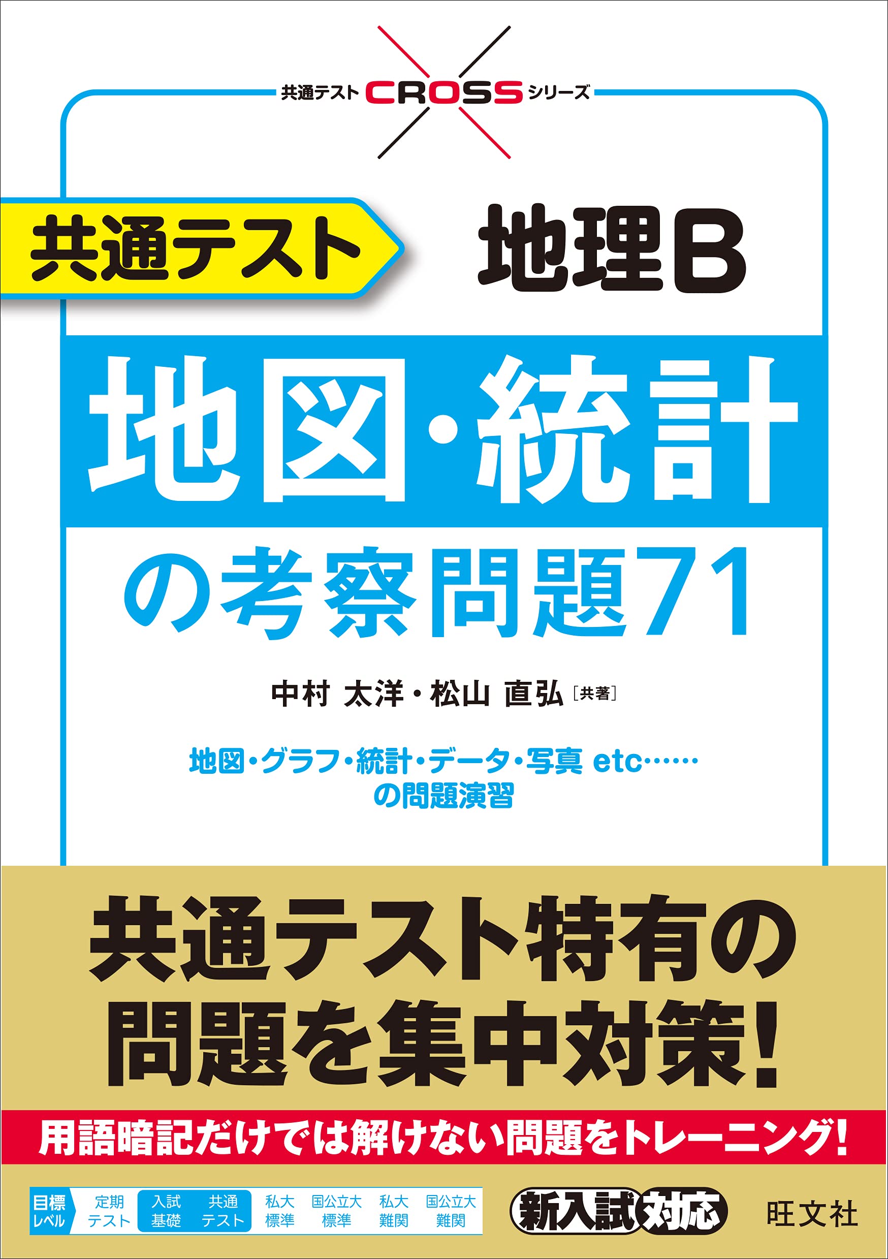 地理B 地図・統計の考察問題71の使い方・レベル・勉強法など特徴を徹底