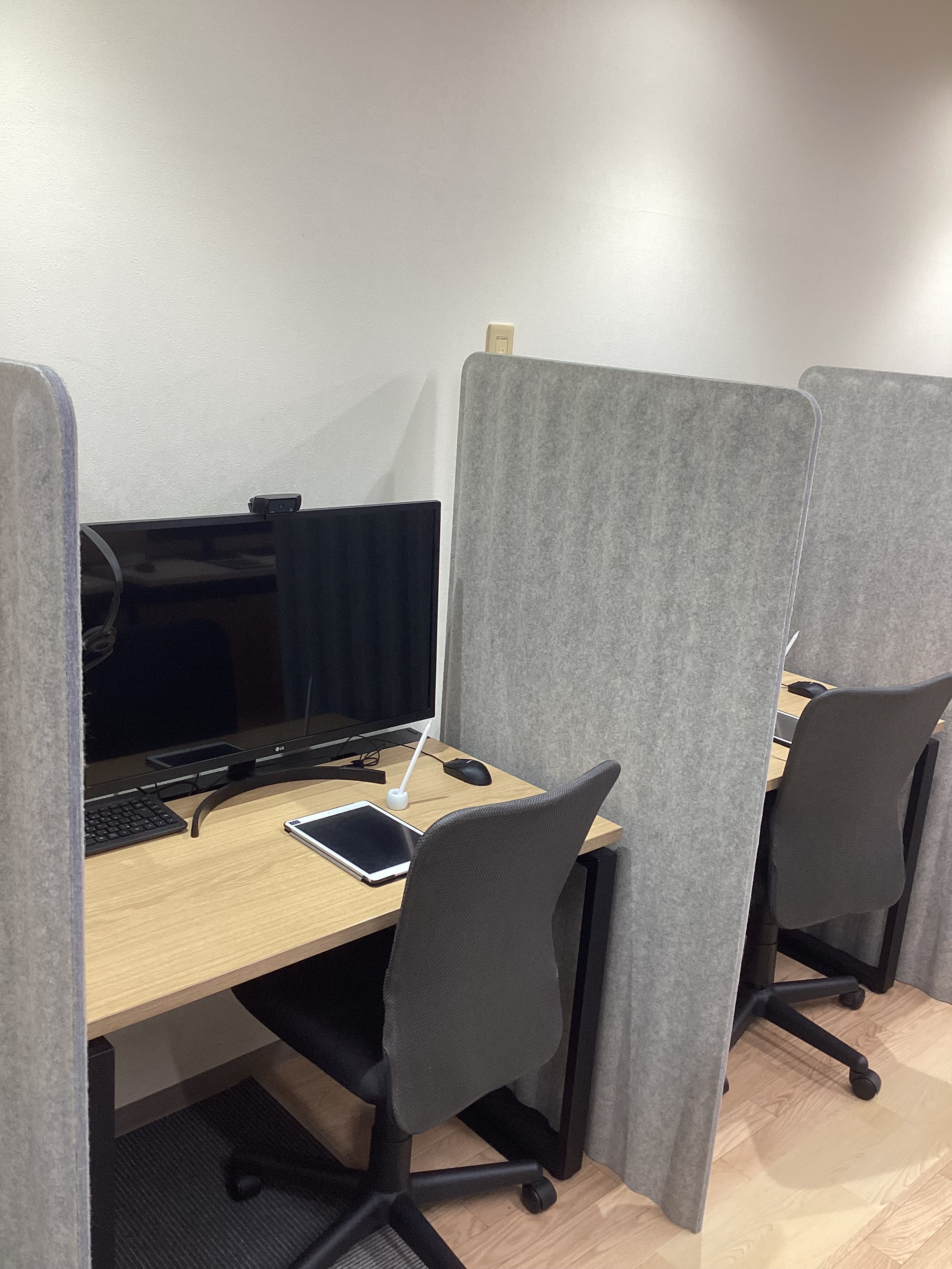 ②個別授業ブース