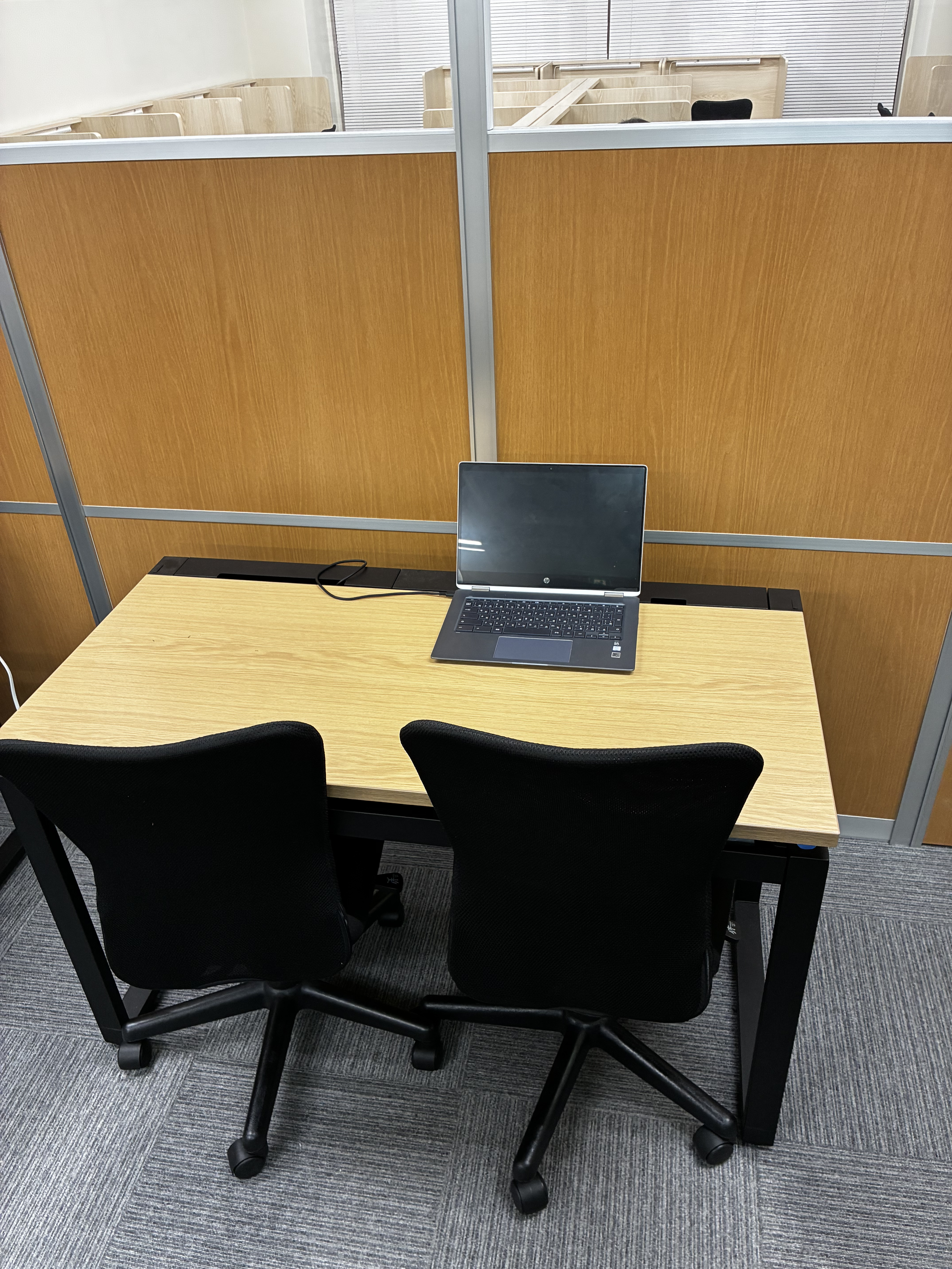 四条烏丸校の施設案内③指導ブース