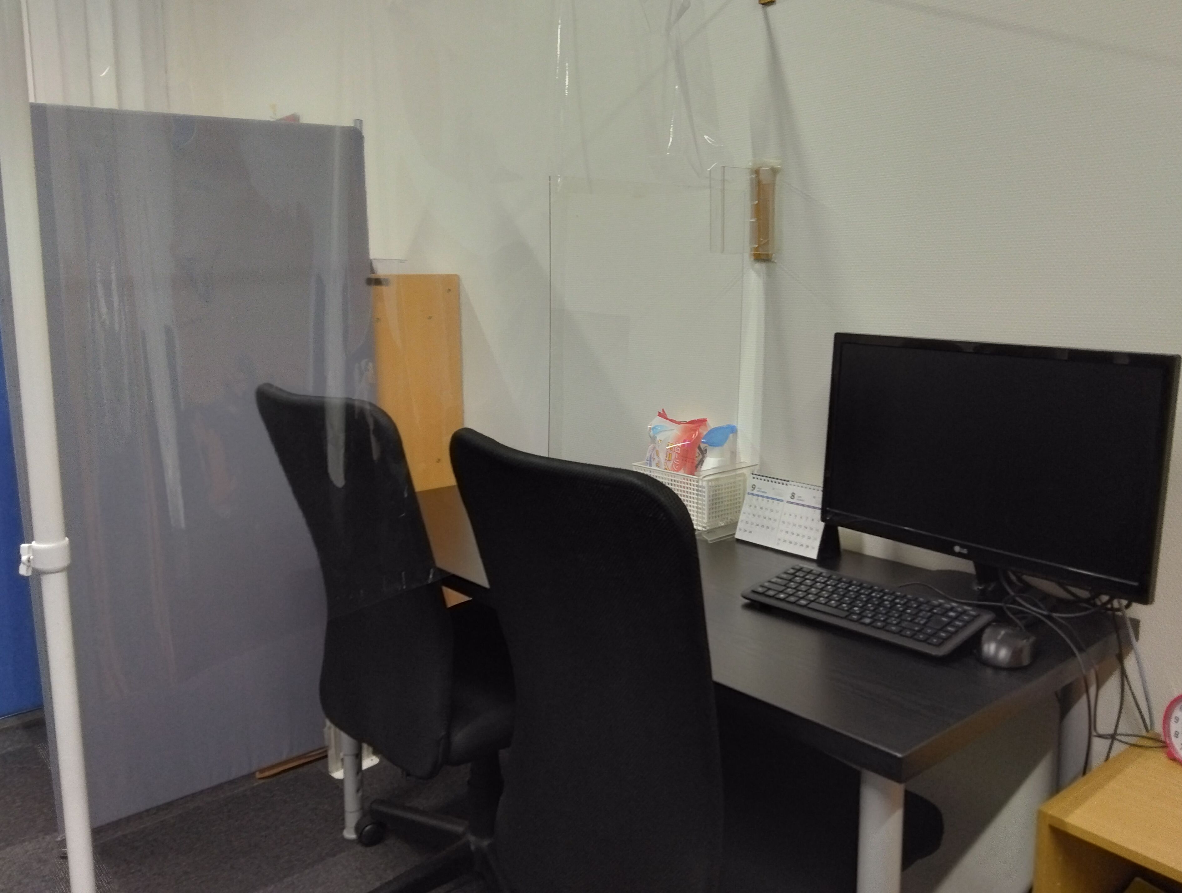 北越谷校の施設案内⑥面談スペース